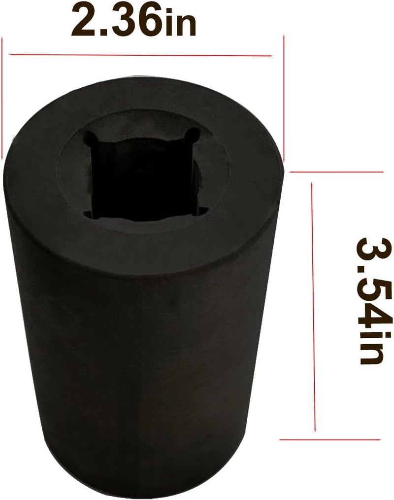 Gihdfer Primary Drive Clutch Spider Nut Socket Wrench Tool Replace Compatible with 2014 to 2020 Polaris RZR Ranger XP4 1000 S900 EPS Models,Clutch Spider Nut Removal Kit - Image 2